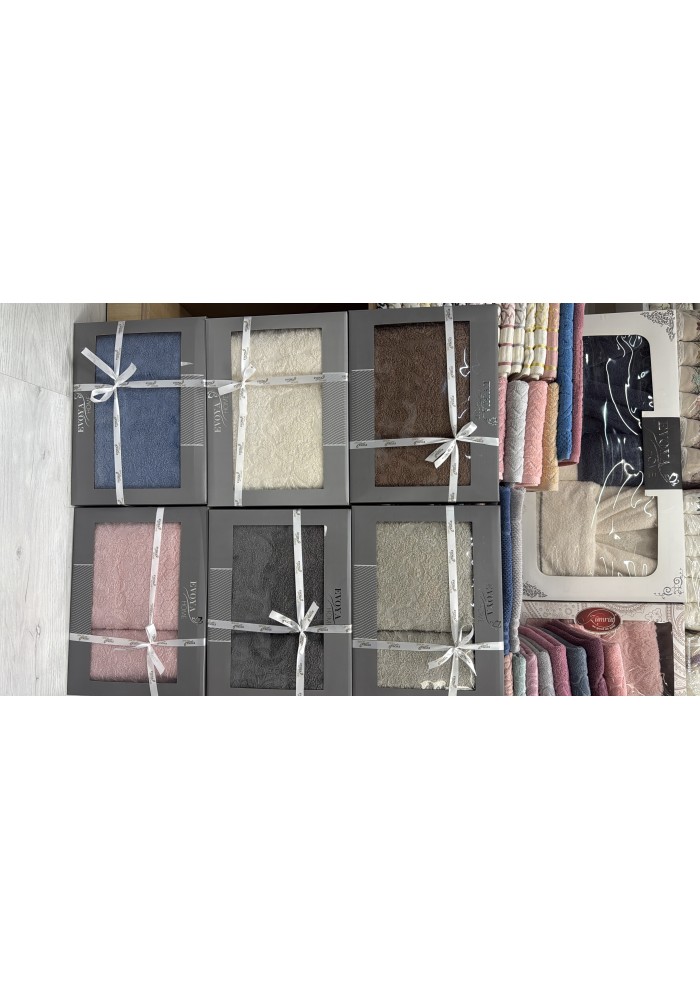 2Lİ HAVLU SETİ 50X90 1 ADET  70X140 1 ADET (2)